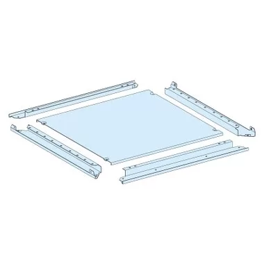SCHNEIDER LVS08484 IP55 kábelbevezető lemez, W=400mm, D=400mm