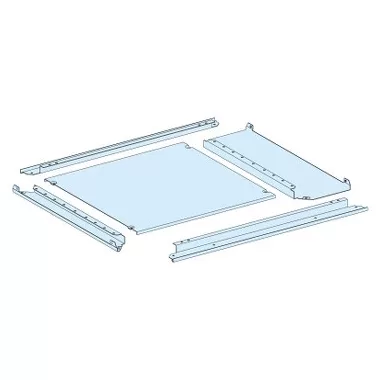 SCHNEIDER LVS08487 IP55 kábelbevezető lemez, W=650+150mm, D=400mm