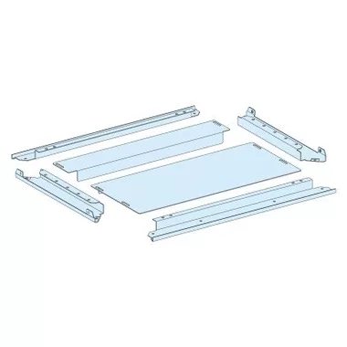 SCHNEIDER LVS08496 IP30 2 részes kábelbevezető lemez, W=650mm, D=400mm