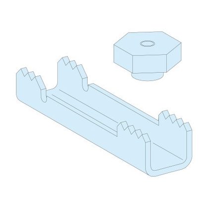 SCHNEIDER LVS08703 Álpadló rögzítő egység