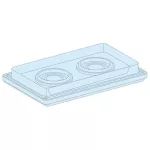 SCHNEIDER LVS08899 FL21 kábelbevezető membrán 2xd33-72mm