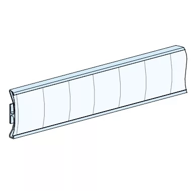 SCHNEIDER LVS08907 12 db öntapadó felirat tartó, H=24mm, W=650mm