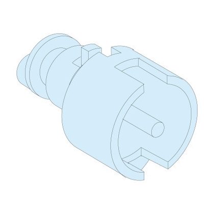 SCHNEIDER LVS09932 Kéttollú zár betét 3mm IP55