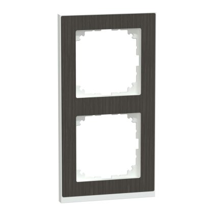   SCHNEIDER MEG4020-3674 MERTEN M-Pure kettes keret, tölgy/aktívfehér