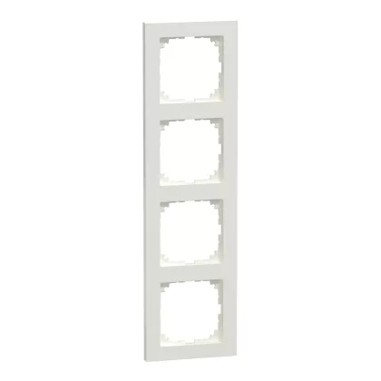  SCHNEIDER MEG4040-3619 MERTEN M-Pure négyes keret, polárfehér