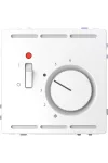 SCHNEIDER MEG5761-6035 MERTEN Szobatermosztát, kapcsolóval, 24 V AC, 10 A, D-Life, lótuszfehér