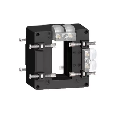 SCHNEIDER METSECT5DA040 TI áramváltó 400/5A (32x65) klíma álló, gyűjtősínhez kettős szekunder kivezetéssel (DA)