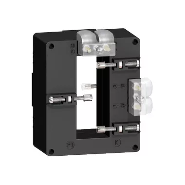 SCHNEIDER METSECT5DD150 TI áramváltó 1500/5A (34x84) klíma álló, gyűjtősínhez kettős szekunder kivezetéssel (DD)