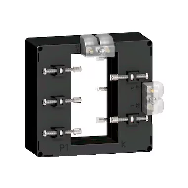SCHNEIDER METSECT5DE150 TI áramváltó 1500/5A (54x102) klíma álló, gyűjtősínhez kettős szekunder kivezetéssel (DE)