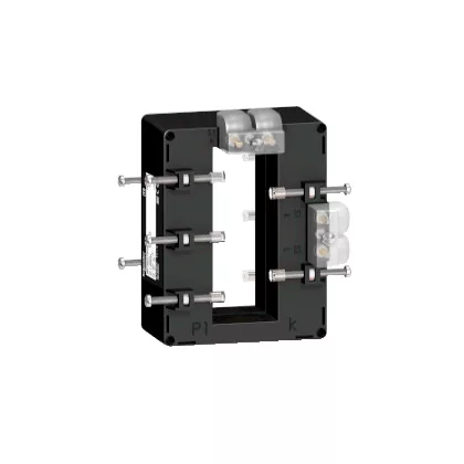   SCHNEIDER METSECT5DH200 TI áramváltó 2000/5A (38x102) klíma álló, gyűjtősínhez kettős szekunder kivezetéssel (DH)