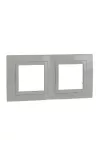 SCHNEIDER MGU2.004.25 UNICA Basic kettes keret, krém