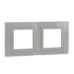 SCHNEIDER MGU2.004.25 UNICA Basic kettes keret, krém