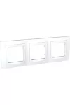 SCHNEIDER MGU2.006.18 UNICA Basic hármas keret, fehér