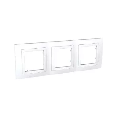 SCHNEIDER MGU2.006.18 UNICA Basic hármas keret, fehér SCHNEIDER MGU2.006.18 UNICA Basic hármas keret, fehér