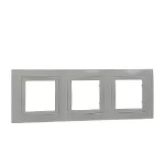 SCHNEIDER MGU2.006.25 UNICA Basic hármas keret, krém