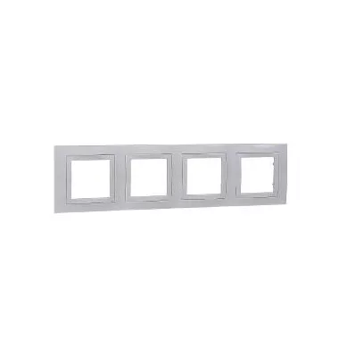 SCHNEIDER MGU2.008.18 UNICA Basic négyes keret, fehér SCHNEIDER MGU2.008.18 UNICA Basic négyes keret, fehér