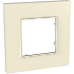   SCHNEIDER MGU2.702.16 UNICA Quadro single frame, plaster white