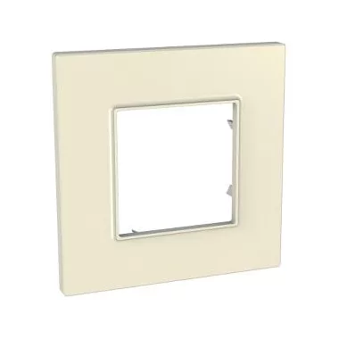 SCHNEIDER MGU2.702.16 UNICA Quadro egyes keret, gipszfehér SCHNEIDER MGU2.702.16 UNICA Quadro egyes keret, gipszfehér