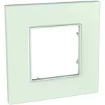 SCHNEIDER MGU2.702.17 UNICA Quadro egyes keret, kaprizöld
