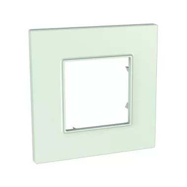 SCHNEIDER MGU2.702.17 UNICA Quadro egyes keret, kaprizöld SCHNEIDER MGU2.702.17 UNICA Quadro egyes keret, kaprizöld