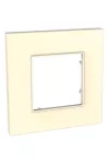 SCHNEIDER MGU2.702.25 UNICA Quadro egyes keret, krém SCHNEIDER MGU2.702.25 UNICA Quadro egyes keret, krém