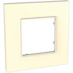 SCHNEIDER MGU2.702.25 UNICA Quadro egyes keret, krém