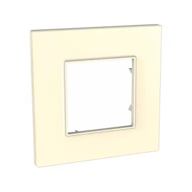 SCHNEIDER MGU2.702.25 UNICA Quadro egyes keret, krém SCHNEIDER MGU2.702.25 UNICA Quadro egyes keret, krém