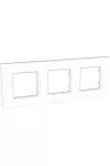SCHNEIDER MGU2.706.18 UNICA Quadro hármas keret, fehér SCHNEIDER MGU2.706.18 UNICA Quadro hármas keret, fehér