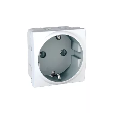 SCHNEIDER MGU3.036.18 Unica 2P+F dugalj csatlakozóaljzat, csavaros bekötés, rögzítőkeret nélkül, 16A, fehér SCHNEIDER MGU3.036.18 Unica 2P+F dugalj csatlakozóaljzat, csavaros bekötés, rögzítőkeret nélkül, 16A, fehér