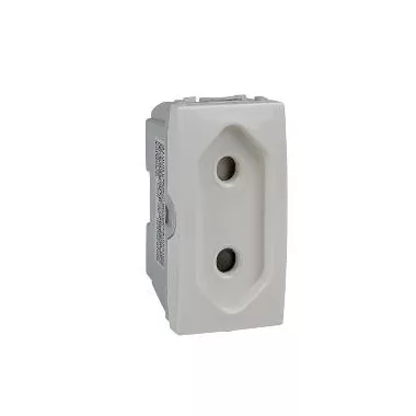 SCHNEIDER MGU3.031.25 UNICA 2P dugalj csatlakozóaljzat, rögzítőkeret nélkül, 1 modulos, krém SCHNEIDER MGU3.031.25 UNICA 2P dugalj csatlakozóaljzat, rögzítőkeret nélkül, 1 modulos, krém