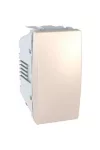 SCHNEIDER MGU3.103.25 UNICA Váltókapcsoló, rögzítőkeret nélkül, 1 modulos, krém SCHNEIDER MGU3.103.25 UNICA Váltókapcsoló, rögzítőkeret nélkül, 1 modulos, krém