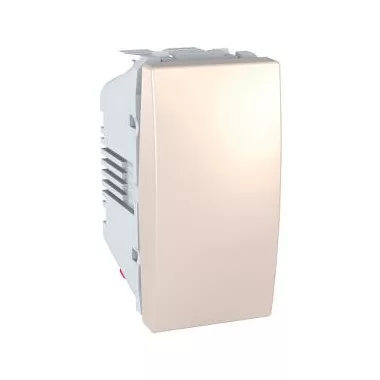 SCHNEIDER MGU3.103.25 UNICA Váltókapcsoló, rögzítőkeret nélkül, 1 modulos, krém SCHNEIDER MGU3.103.25 UNICA Váltókapcsoló, rögzítőkeret nélkül, 1 modulos, krém
