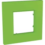 SCHNEIDER MGU4.702.28 UNICA Quadro egyes keret, páfrány