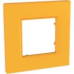 SCHNEIDER MGU4.702.29 UNICA Quadro egyes keret, kurkuma