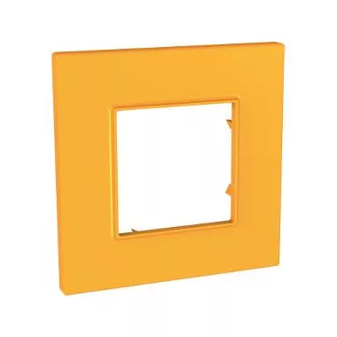 SCHNEIDER MGU4.702.29 UNICA Quadro egyes keret, kurkuma