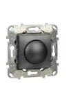 SCHNEIDER MGU5.513.12 UNICA Forgatógombos LED fényerőszabályzó, 4-440W, grafit SCHNEIDER MGU5.513.12 UNICA Forgatógombos LED fényerőszabályzó, 4-440W, grafit