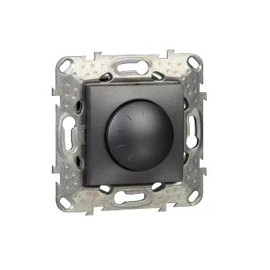 SCHNEIDER MGU5.513.12 UNICA Forgatógombos LED fényerőszabályzó, 4-440W, grafit SCHNEIDER MGU5.513.12 UNICA Forgatógombos LED fényerőszabályzó, 4-440W, grafit