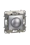 SCHNEIDER MGU5.513.30 UNICA Forgatógombos LED fényerőszabályzó, 4-440W, alu SCHNEIDER MGU5.513.30 UNICA Forgatógombos LED fényerőszabályzó, 4-440W, alu
