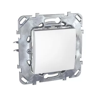 SCHNEIDER MGU50.201.18Z UNICA Egypólusú kapcsoló, rugós bekötés, 10AX, fehér (101) SCHNEIDER MGU50.201.18Z UNICA Egypólusú kapcsoló, rugós bekötés, 10AX, fehér (101)