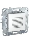 SCHNEIDER MGU50.786.18Z UNICA Elektronikus csengő, 250V~, fehér SCHNEIDER MGU50.786.18Z UNICA Elektronikus csengő, 250V~, fehér