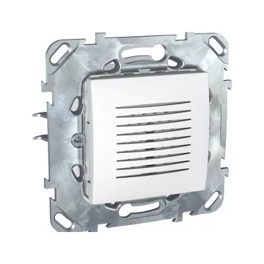 SCHNEIDER MGU50.786.18Z UNICA Elektronikus csengő, 250V~, fehér