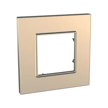 SCHNEIDER MGU6.702.56 UNICA Quadro egyes keret, réz SCHNEIDER MGU6.702.56 UNICA Quadro egyes keret, réz