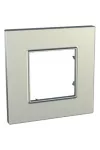SCHNEIDER MGU6.702.57 UNICA Quadro egyes keret, titánium SCHNEIDER MGU6.702.57 UNICA Quadro egyes keret, titánium