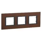 SCHNEIDER MGU68.006.7A3 UNICA Class hármas keret, oxid