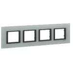   SCHNEIDER MGU68.008.7C3 UNICA Class négyes keret, ködszürke üveg