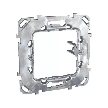 SCHNEIDER MGU7.002.GL UNICA Zamak fém rögzítőkeret, hosszú körmös, 2 modulos SCHNEIDER MGU7.002.GL UNICA Zamak fém rögzítőkeret, hosszú körmös, 2 modulos