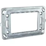   SCHNEIDER MGU7.103 UNICA Zamak fém rögzítőkeret, 3 modulos