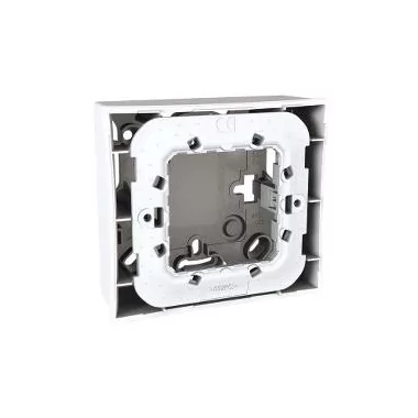 SCHNEIDER MGU87.022.18 UNICA Egyes kiemelő doboz, rögzítőkerettel, fehér SCHNEIDER MGU87.022.18 UNICA Egyes kiemelő doboz, rögzítőkerettel, fehér