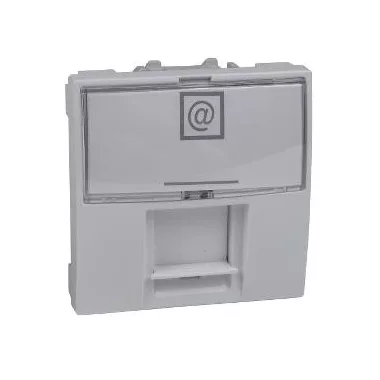 SCHNEIDER MGU9.460.18 UNICA 1xRJ45 univerzális adapter, rögzítőkeret nélkül, 2 modulos, fehér SCHNEIDER MGU9.460.18 UNICA 1xRJ45 univerzális adapter, rögzítőkeret nélkül, 2 modulos, fehér