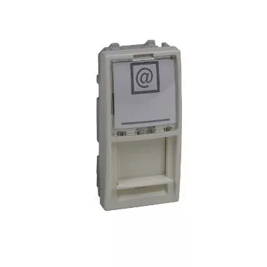 SCHNEIDER MGU9.461.25 UNICA 1xRJ45 univerzális adapter, rögzítőkeret nélkül, 1 modulos, krém SCHNEIDER MGU9.461.25 UNICA 1xRJ45 univerzális adapter, rögzítőkeret nélkül, 1 modulos, krém